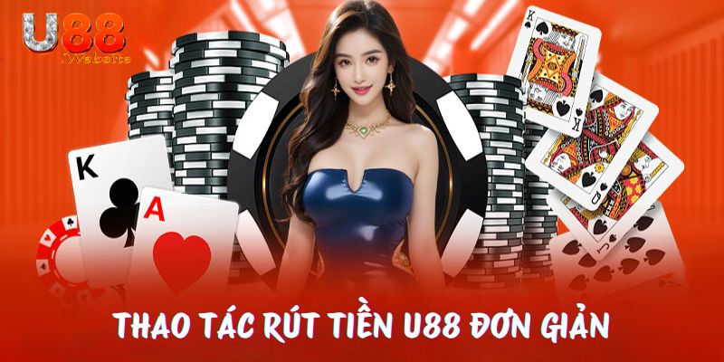 Hướng dẫn thao tác rút tiền U88 đơn giản dành cho tân thủ