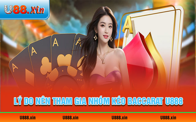 6 lợi ích khi trở thành hội viên của nhóm kéo baccarat U888